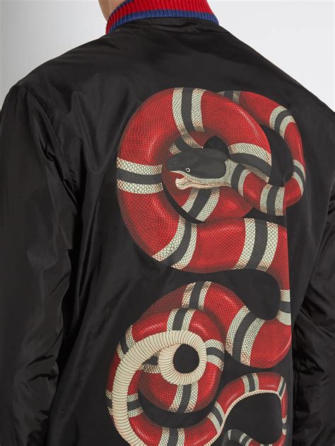 snake gucci windbreaker|Gucci kapuzenpullover.